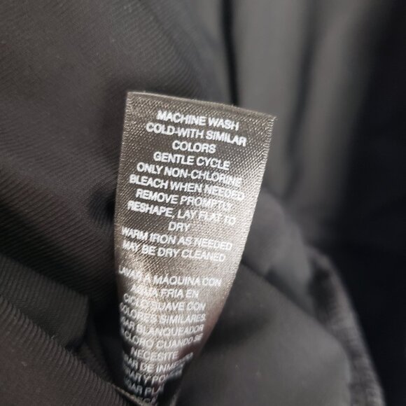 White House Black Market Instantly Slimming Black Lace Bandage Sheath Dress 6P - Picture 10 of 11